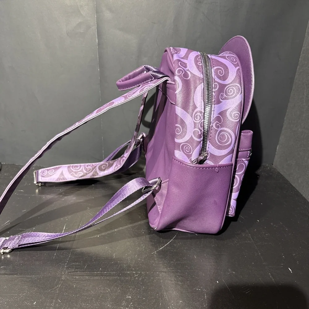 Bioworld Coraline Button Eye Face Purple Mini Backpack - Excellent Condition‎